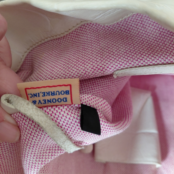 Dooney Bourke Croc Embosed Leather Hobo Bag - Picture 10 of 11